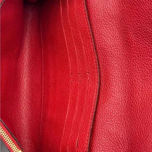 Louis Vuitton red empreinte Saint Germaine crossbody - Picture 10 of 13